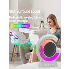 Avigo Rgb Işıklı Bluetooth Mini Güçlü Hoparlör Şarjlı Taşınabilir Gece Lambası Modu Kaliteli Yüksek Ses