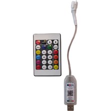 Karaköy Led Shop 5V USB Girişli Kumandalı Pixel LED Kontrol Ünitesi