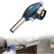 Pürmüz Seti 1300 Derece Profesyonel Çakmak Doldurulabilir Mangal Tutuşturucu 503C Torch + Gaz