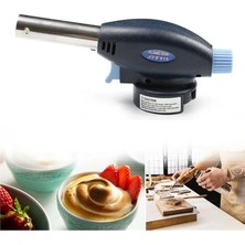 Pürmüz Seti 1300 Derece Profesyonel Çakmak Doldurulabilir Mangal Tutuşturucu 503C Torch + Gaz