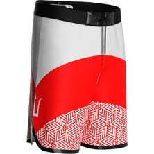 Pose I Down Rushy Red Boardshort
