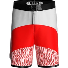 Pose I Down Rushy Red Boardshort