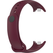 Kip GSM Xiaomi Mi Band 8 Serisi Klasik Yumuşak Silikon Kordon - Suya Dayanıklı, Kolay Açılıp Kapanan Ergonomik Strap Kayış