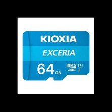 Kıoxıa 64GB Exceria, LMEX1L064GG2, Uhs-1, CL10, 100MB/S, Microsd Kart Bellek (Sd Adaptörlü)