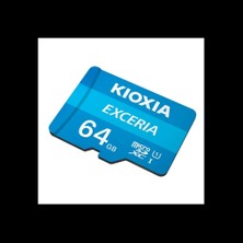 Kıoxıa 64GB Exceria, LMEX1L064GG2, Uhs-1, CL10, 100MB/S, Microsd Kart Bellek (Sd Adaptörlü)