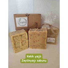 Zeynis Kekik Yağlı Zeytinyağı Sabunu (1 Adet), El Yapımı Doğal Zeytinyağlı Sabun, Dağ Kekiği Yağı, Cilt Bakımı