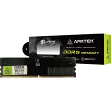 Arktek AKD5S32P5200, 32GB, Ddr5, 4800MHZ, 1,35V, CL40, Desktop, Ram (Intel Uyumlu)