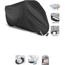 Breen Honda Cbr 650 R Için Kilit Uyumlu Siyah Motosiklet Branda, Güvenli, Su Geçirmez