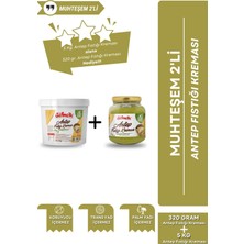 5 kg Antep Fıstığı Kreması + 320gr Antep Fıstığı Kreması + Dubai Çikolatası