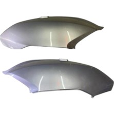 Mondial Gri  Yan Kapak Seti Sağ Sol Ritmica 100 Mondial