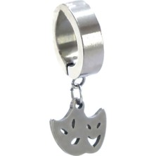 Ferizz 316L Cerrahi Çelik Maske Model Küpe UNK-667