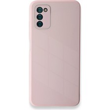 FUJİMAX Samsung Galaxy A03S Kılıf Kamera Korumalı Arkası 9h Temperli Cam Yüzey Soft Tasarım Glass Kapak