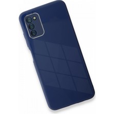 FUJİMAX Samsung Galaxy A03S Kılıf Kamera Korumalı Arkası 9h Temperli Cam Yüzey Soft Tasarım Glass Kapak