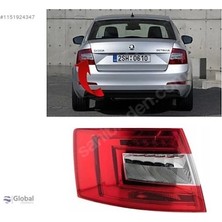 Depo Stop Lambası Octavia 13-17 Led'Li Sol (Oem No: 5E5945111A)