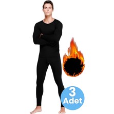 Uniquetrenders Erkek 3'lü Termal Alt Üst Içlik Takımı