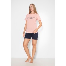 Sude Homewear Kadın Kısa Kol Şort Pijama Takımı