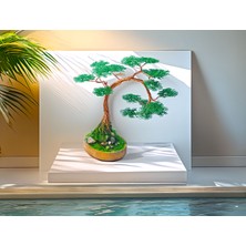 Efiloğlu Design Bakır Zen | Bonsai Tel Ağaç | doğum günü hediyesi | ev dekorasyonu | yapay ağaç | hediyelik eşya | dekoratif ürünler|