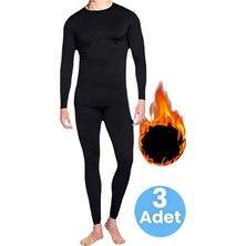 Uniquetrenders Erkek 3'lü Termal Alt Üst Içlik Takımı