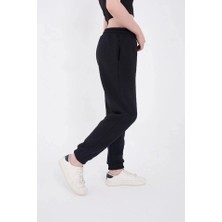 Defy Moda Üç Iplik Basic Lastikli Eşofman Pantolon - Lacivert