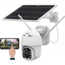 Meltobe Sim Kartlı 4g Ptz 360 Hareketli Solar Güneş Enerjili 1080P Kamera Türkçe Program Son Sürüm