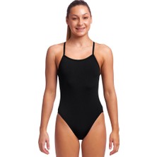 Funkita Still Black Kız Çocuk Mayosu