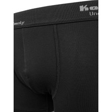 Kom Erkek  Tight 2li Boxer Siyah 44BX10191