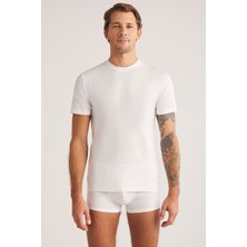 Kom James Bisiklet Yaka 2 li Erkek Tshirt