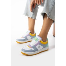 Nevanın Butiği Kadın Günlük Giymelik Bağcıklı Spor Ayakkabı Sneaker