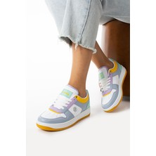 Nevanın Butiği Kadın Günlük Giymelik Bağcıklı Spor Ayakkabı Sneaker