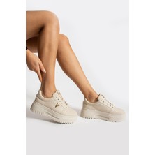 Rakya Kadın Kalın Taban Bağcıklı Sneaker