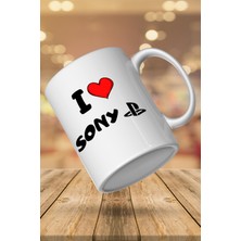 Bs Baskı I Love Sony Baskılı Kupa