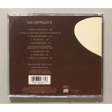 LED Zeppelin 2 CD  (Orjnal Dönem Baskı CD Cd'de Kullanım Izleri Mevcuttur)