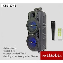 Meltobe KTS-1745 8 Inch  Bluetooth Hoparlör