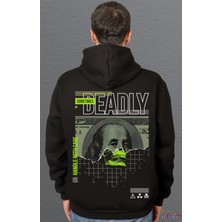 Bumeta Handle With Gare Para Cash Sweatshirt Unisex Kapüşonlu Hoodie