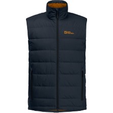 Jack Wolfskin JACK WOLFSKİN Ather Down Vest M 1207691-C0412 Erkek Lacivert  Mont&Ceket