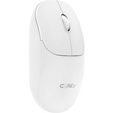 Claw’s Pastel Lite Tak Çalıştır Kompakt Kablosuz Mouse - Beyaz (Windows & Mac Uyumlu)