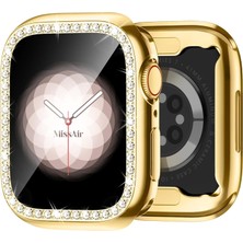 Lopard Apple Watch 10 Serisi 46mm Taşlı Kılıf Sert Pc Kasa Koruma Gard 05