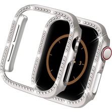 Lopard Apple Watch 10 Serisi 46mm Taşlı Kılıf Sert Pc Kasa Koruma Gard 05