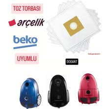 Dogant Arçelik Beko Uyumlu  S 4250 ve BKS 2250 Toz Torbası 10  Adet