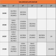 Space Oto Kar Çorabı Kaydırmaz Kar Çorabı /ZICO10