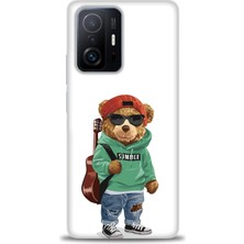 Xiaomi Mi 11T Pro Kılıf Hd Baskılı Kılıf - Teddy Bear + 9h Nano Ekran Koruyucu