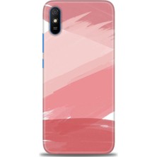 Kılıf Evreni Xiaomi Redmi 9A Kılıf Hd Baskılı Kılıf - Pembe Palet + 9h Nano Ekran Koruyucu