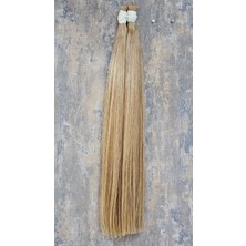 Halit Can HairKing Gerçek İnsan Saçı - Dip Üç Bir Özbek Saçı - Bal Köpüğü - Mikro Kaynak - 55 cm - 120 gr - 200 adet