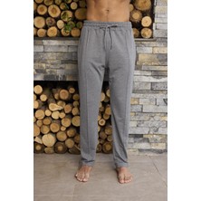 Kly Erkek %100 Pamuk Tek Pijama Eşofman Alt 1042
