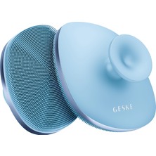 Geske Vücut Temizleme Fırçası  (Metal  Detaylı Yumuşak Silikonlu) Body Brush