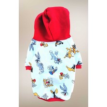 Patibör Bugs Bunny  Pamuk Kumaş Köpek Sweatshirt