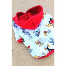 Patibör Bugs Bunny  Pamuk Kumaş Köpek Sweatshirt