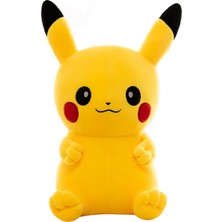 Pikachu Doll Doll Oturan Peluş Oyuncak (Yurt Dışından)