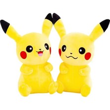 Pikachu Doll Doll Oturan Peluş Oyuncak (Yurt Dışından)