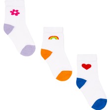 Minycenter Kız Çocuk 3lü Çorap